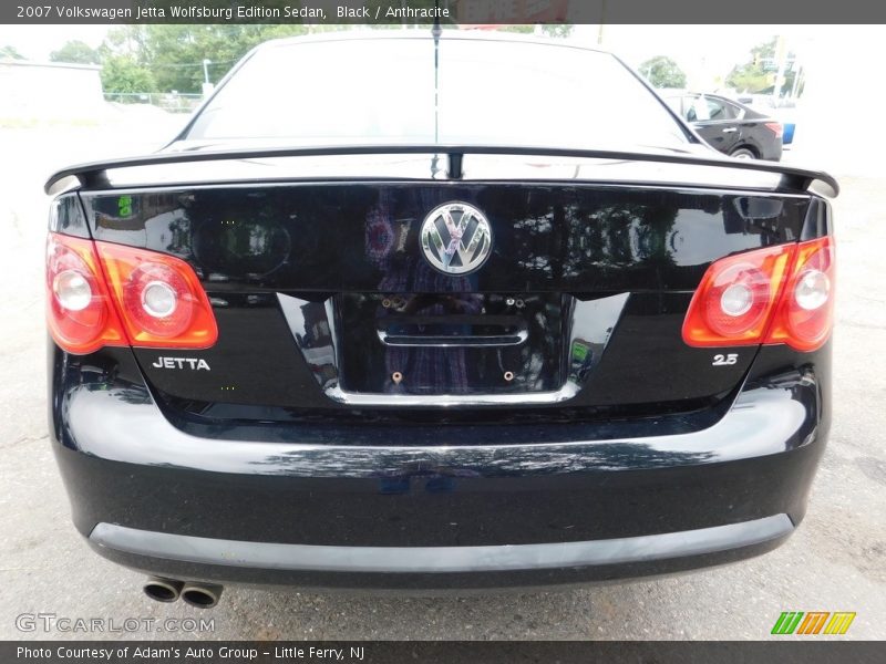 Black / Anthracite 2007 Volkswagen Jetta Wolfsburg Edition Sedan