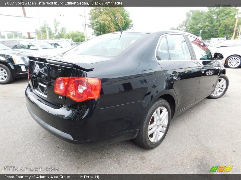 Black / Anthracite 2007 Volkswagen Jetta Wolfsburg Edition Sedan