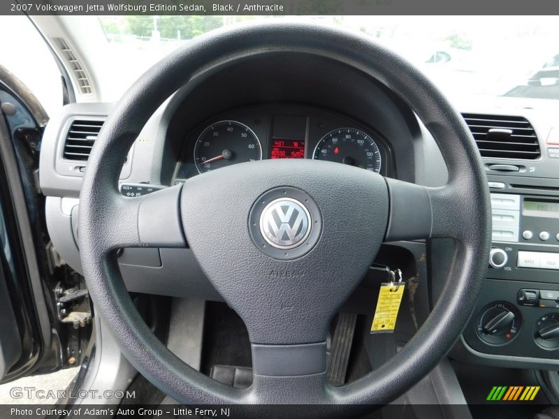 Black / Anthracite 2007 Volkswagen Jetta Wolfsburg Edition Sedan