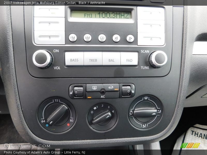 Black / Anthracite 2007 Volkswagen Jetta Wolfsburg Edition Sedan