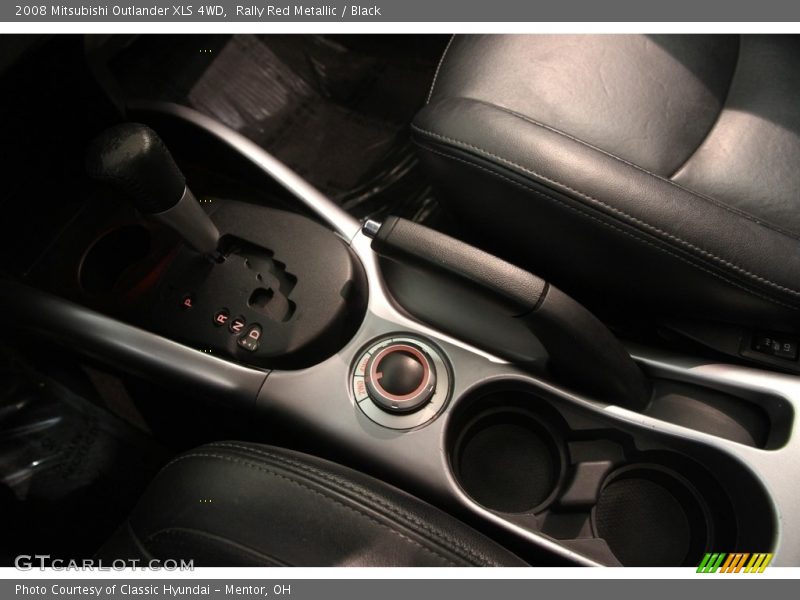 Rally Red Metallic / Black 2008 Mitsubishi Outlander XLS 4WD