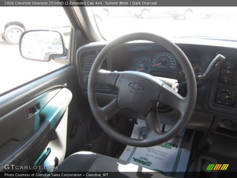 Summit White / Dark Charcoal 2006 Chevrolet Silverado 2500HD LS Extended Cab 4x4