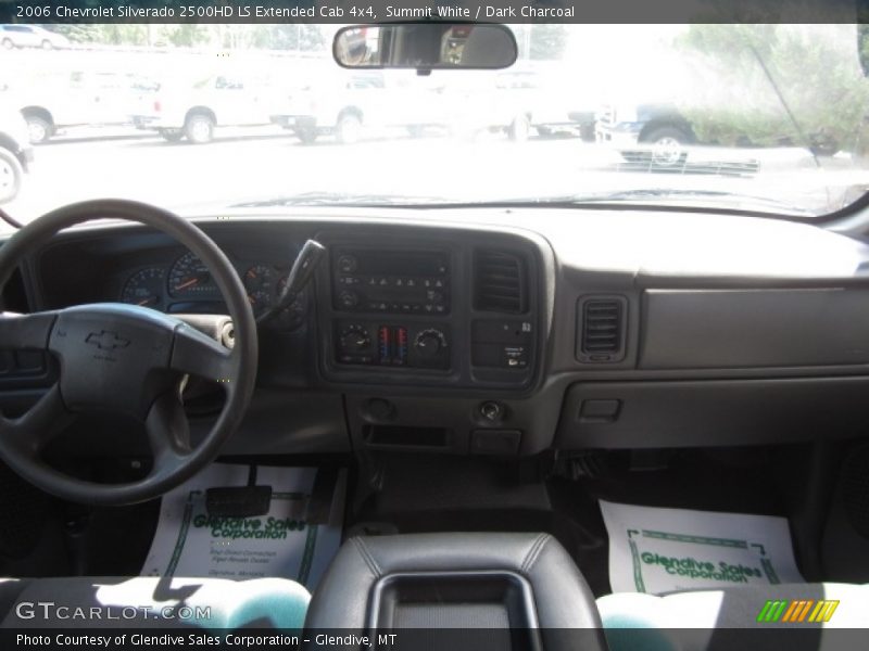 Summit White / Dark Charcoal 2006 Chevrolet Silverado 2500HD LS Extended Cab 4x4