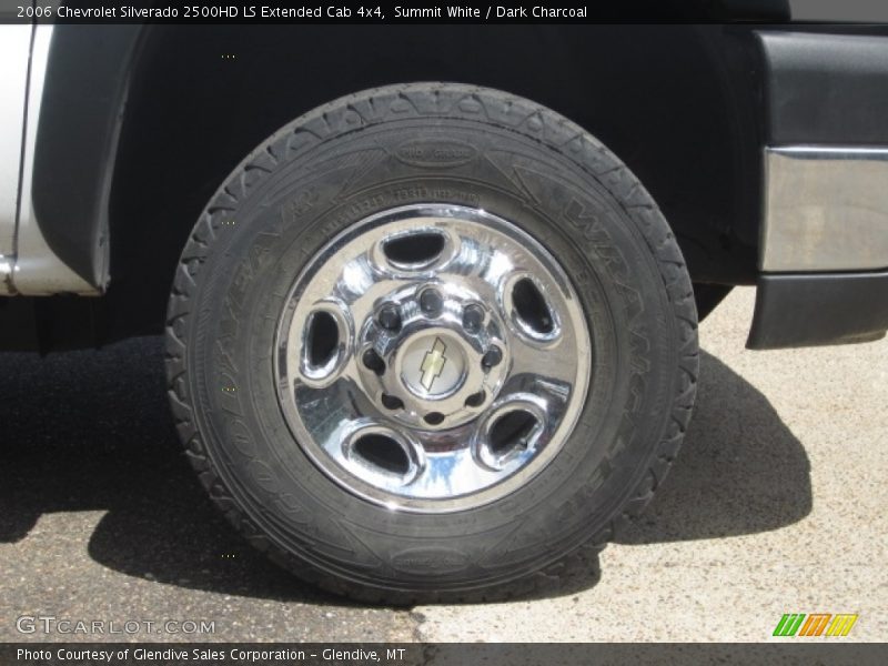 Summit White / Dark Charcoal 2006 Chevrolet Silverado 2500HD LS Extended Cab 4x4