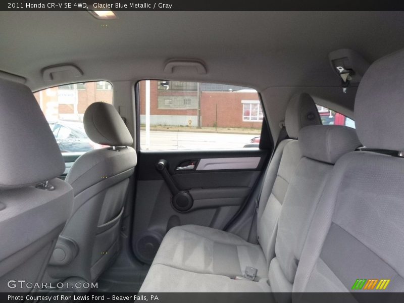 Glacier Blue Metallic / Gray 2011 Honda CR-V SE 4WD