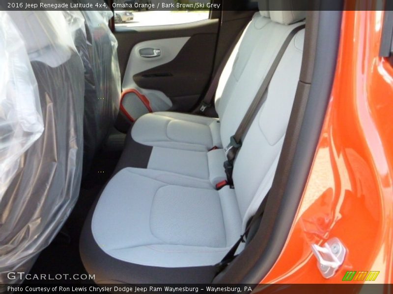 Omaha Orange / Bark Brown/Ski Grey 2016 Jeep Renegade Latitude 4x4