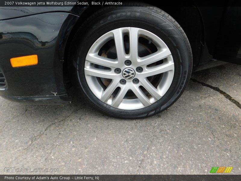 Black / Anthracite 2007 Volkswagen Jetta Wolfsburg Edition Sedan
