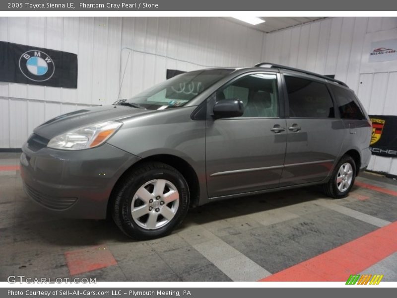 Phantom Gray Pearl / Stone 2005 Toyota Sienna LE