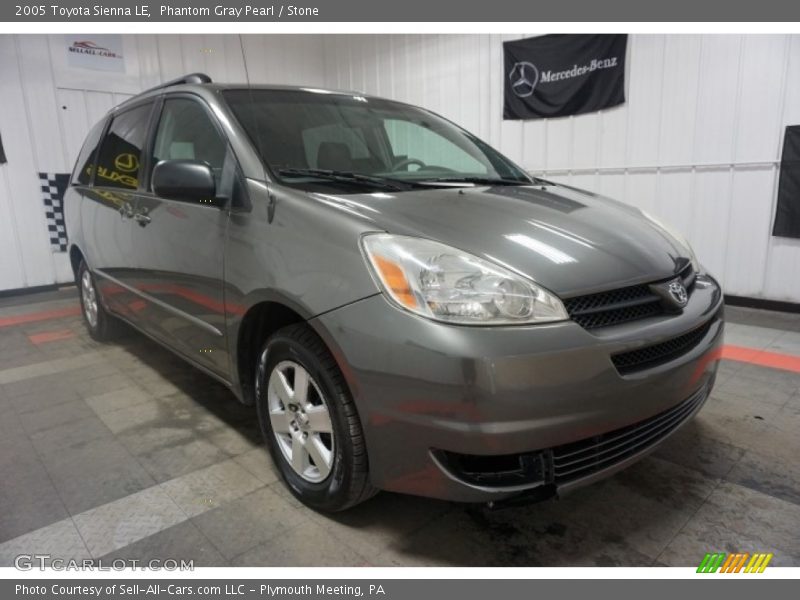 Phantom Gray Pearl / Stone 2005 Toyota Sienna LE