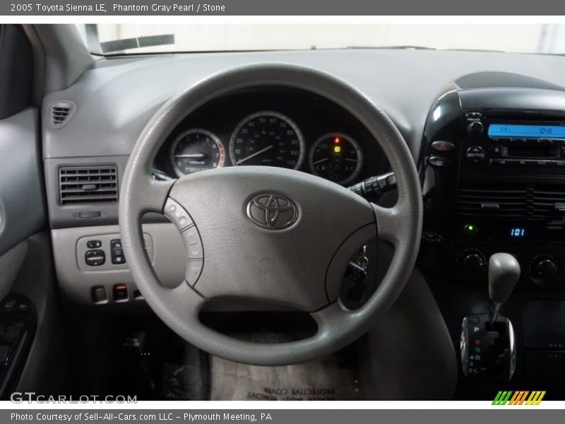 Phantom Gray Pearl / Stone 2005 Toyota Sienna LE