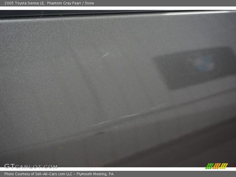 Phantom Gray Pearl / Stone 2005 Toyota Sienna LE
