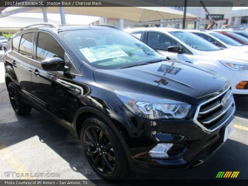 Shadow Black / Charcoal Black 2017 Ford Escape SE