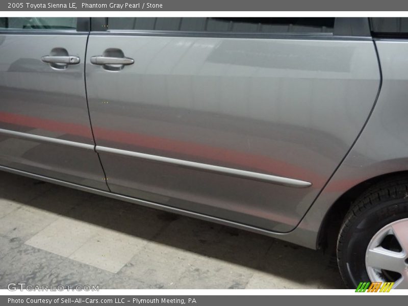 Phantom Gray Pearl / Stone 2005 Toyota Sienna LE