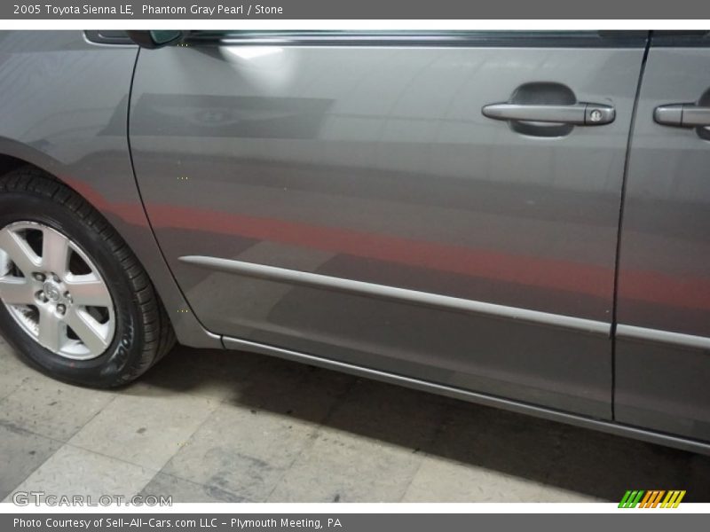 Phantom Gray Pearl / Stone 2005 Toyota Sienna LE