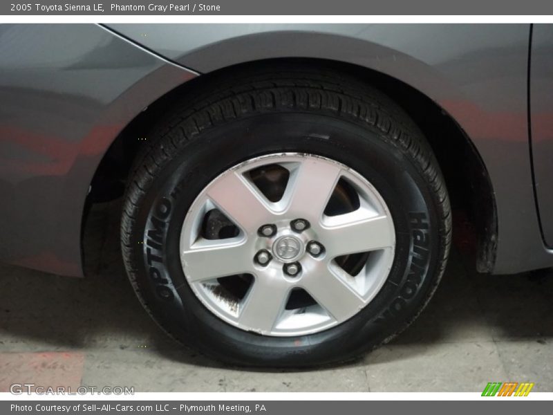 Phantom Gray Pearl / Stone 2005 Toyota Sienna LE