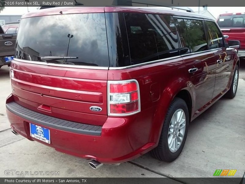 Ruby Red / Dune 2016 Ford Flex SEL