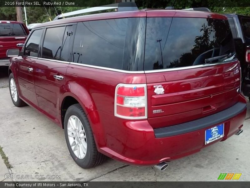 Ruby Red / Dune 2016 Ford Flex SEL