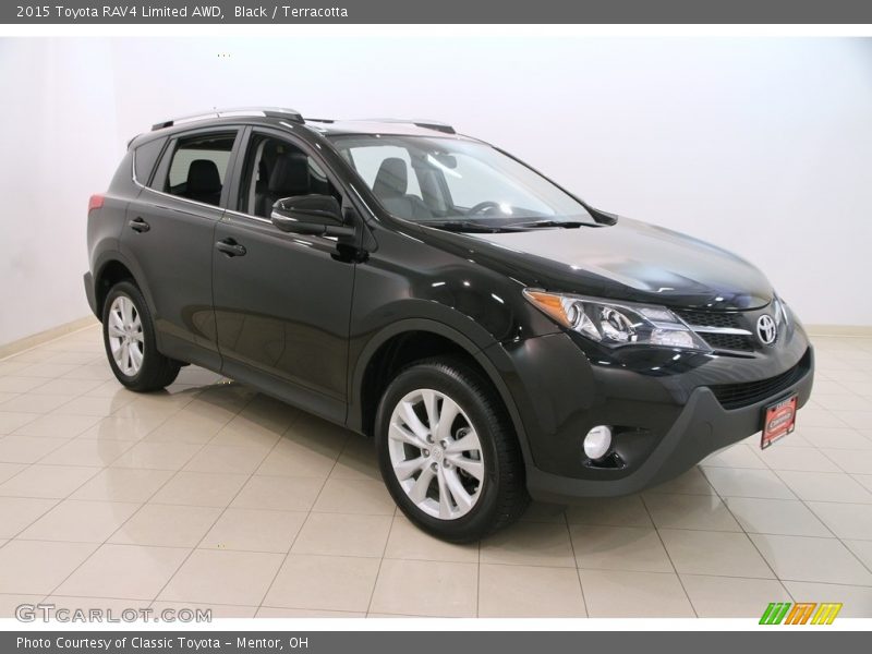 Black / Terracotta 2015 Toyota RAV4 Limited AWD