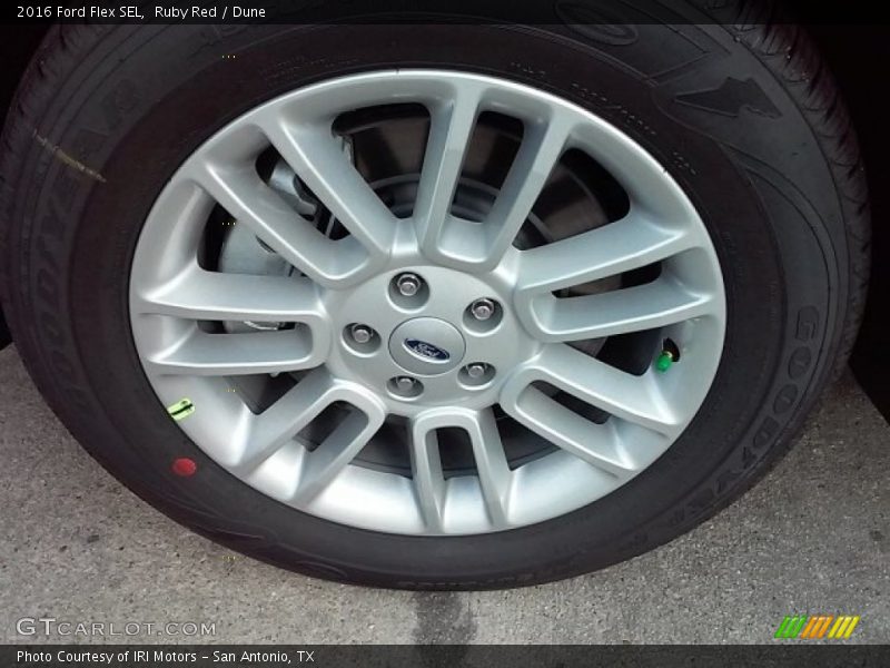 Ruby Red / Dune 2016 Ford Flex SEL
