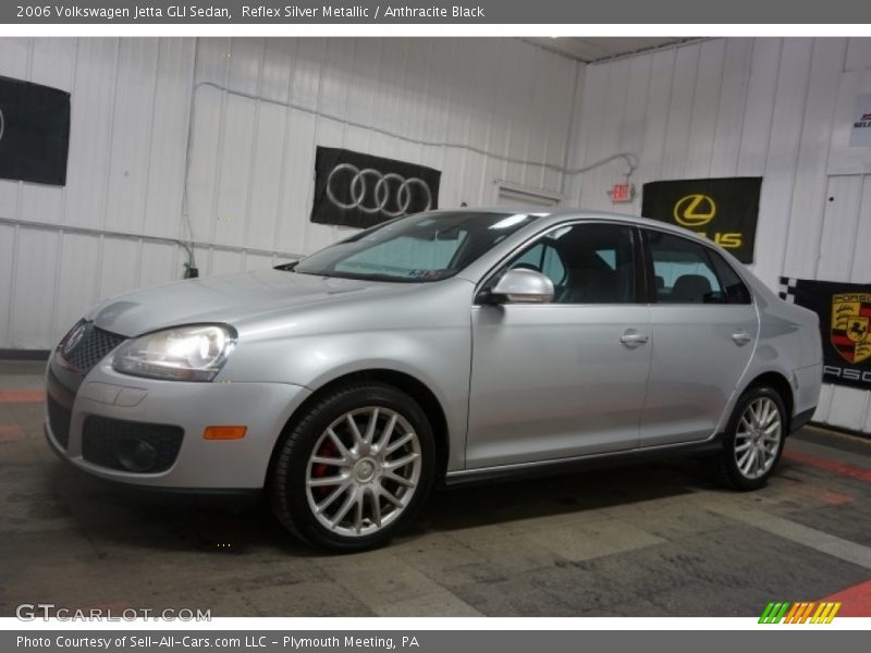 Reflex Silver Metallic / Anthracite Black 2006 Volkswagen Jetta GLI Sedan
