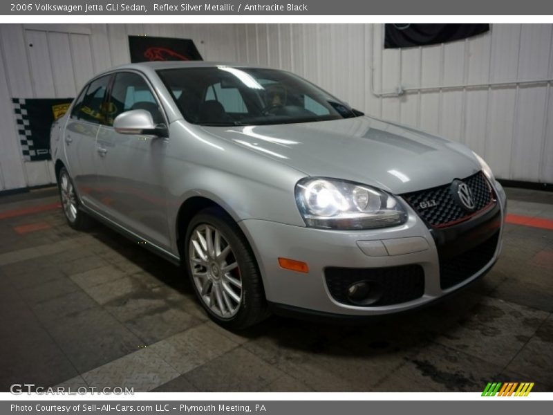 Reflex Silver Metallic / Anthracite Black 2006 Volkswagen Jetta GLI Sedan
