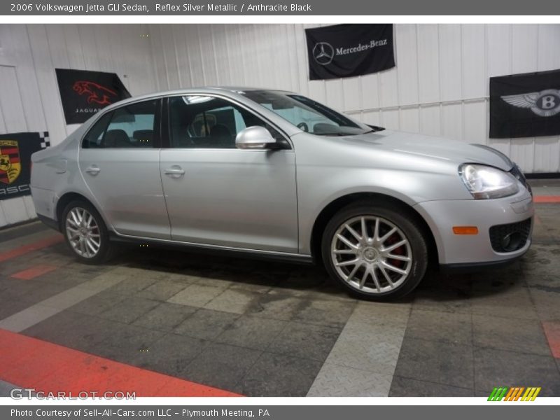 Reflex Silver Metallic / Anthracite Black 2006 Volkswagen Jetta GLI Sedan