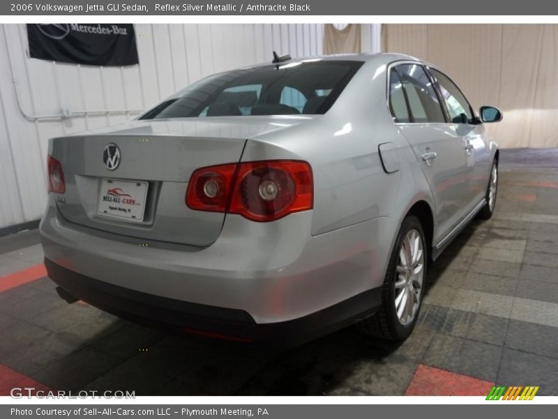 Reflex Silver Metallic / Anthracite Black 2006 Volkswagen Jetta GLI Sedan