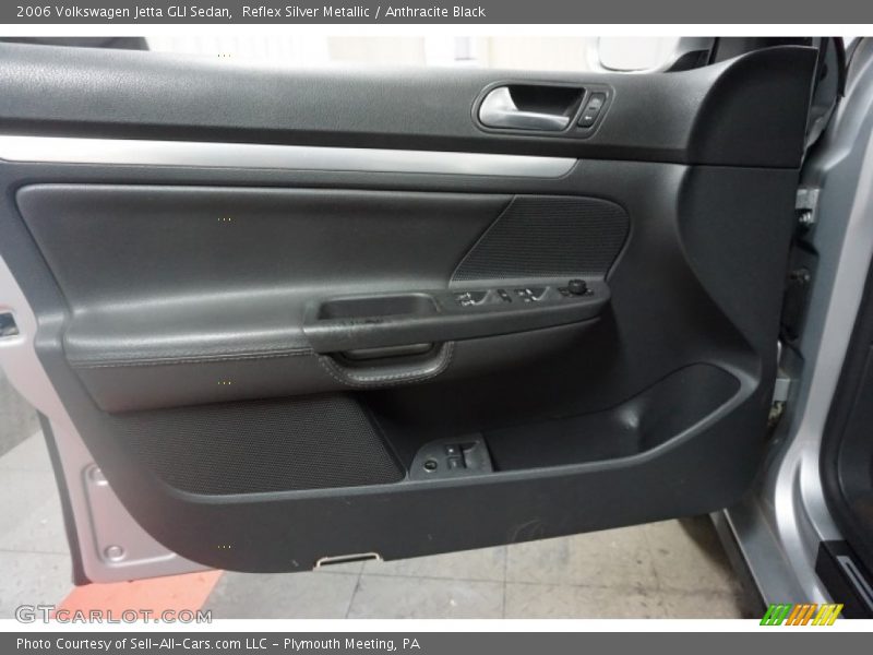 Reflex Silver Metallic / Anthracite Black 2006 Volkswagen Jetta GLI Sedan
