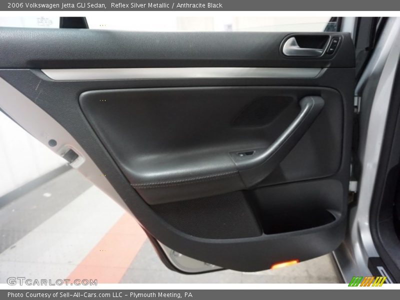 Reflex Silver Metallic / Anthracite Black 2006 Volkswagen Jetta GLI Sedan