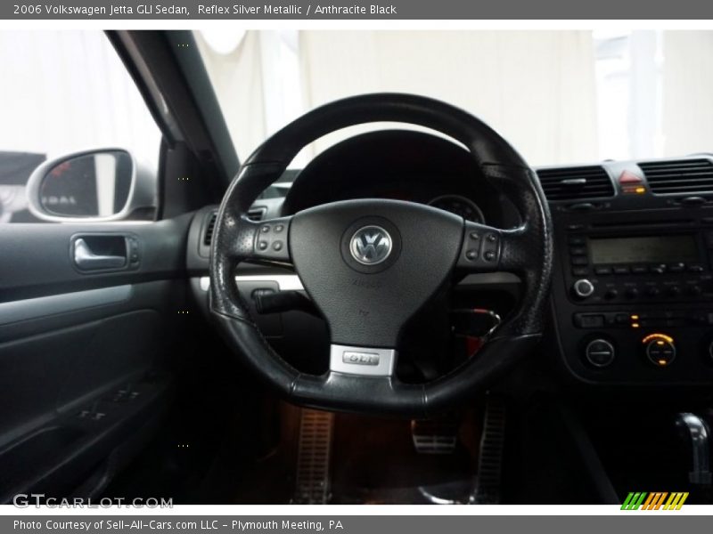Reflex Silver Metallic / Anthracite Black 2006 Volkswagen Jetta GLI Sedan