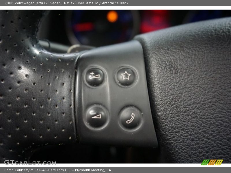 Reflex Silver Metallic / Anthracite Black 2006 Volkswagen Jetta GLI Sedan