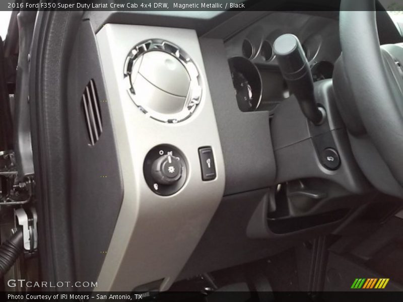 Magnetic Metallic / Black 2016 Ford F350 Super Duty Lariat Crew Cab 4x4 DRW