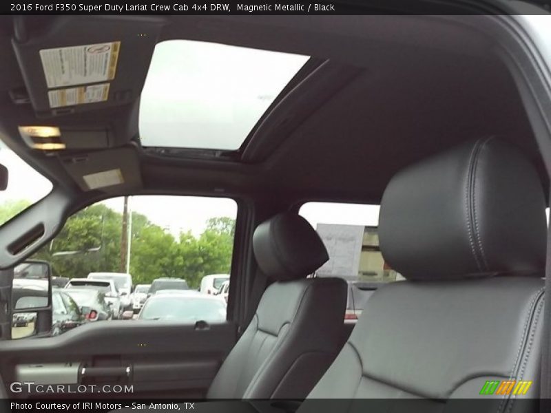 Magnetic Metallic / Black 2016 Ford F350 Super Duty Lariat Crew Cab 4x4 DRW
