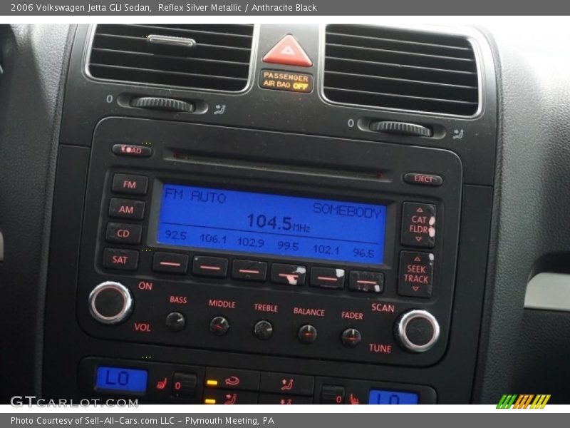 Reflex Silver Metallic / Anthracite Black 2006 Volkswagen Jetta GLI Sedan