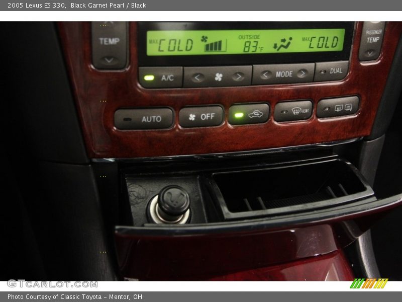 Black Garnet Pearl / Black 2005 Lexus ES 330