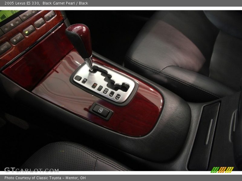 Black Garnet Pearl / Black 2005 Lexus ES 330