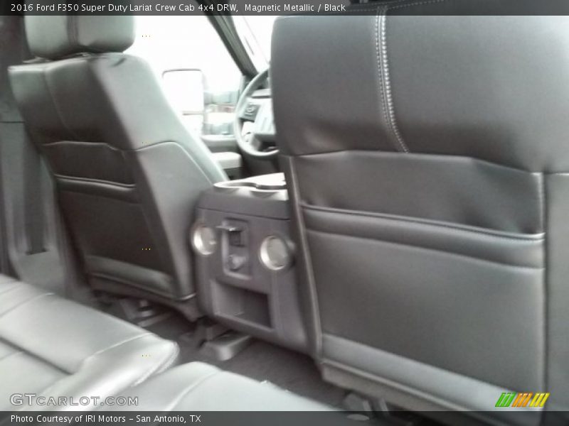 Magnetic Metallic / Black 2016 Ford F350 Super Duty Lariat Crew Cab 4x4 DRW