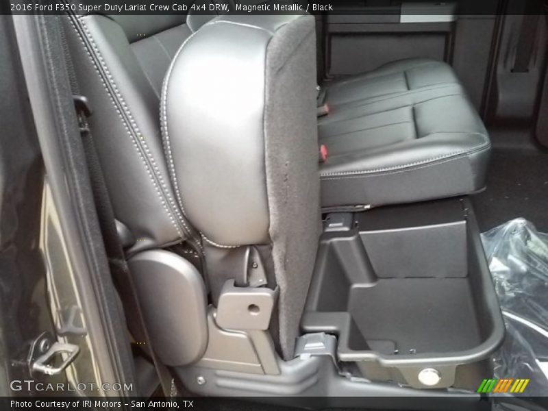Magnetic Metallic / Black 2016 Ford F350 Super Duty Lariat Crew Cab 4x4 DRW