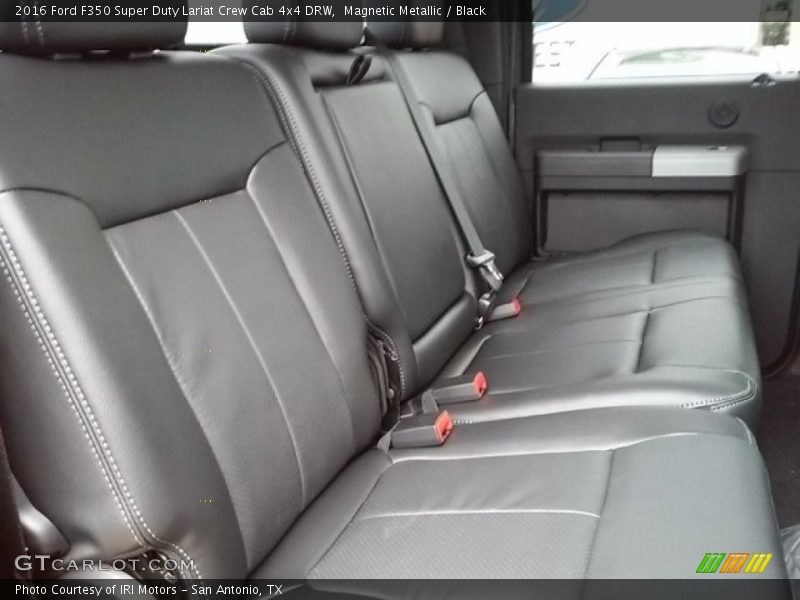 Magnetic Metallic / Black 2016 Ford F350 Super Duty Lariat Crew Cab 4x4 DRW