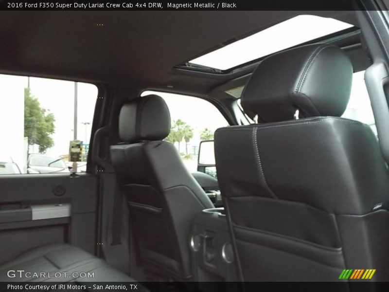 Magnetic Metallic / Black 2016 Ford F350 Super Duty Lariat Crew Cab 4x4 DRW