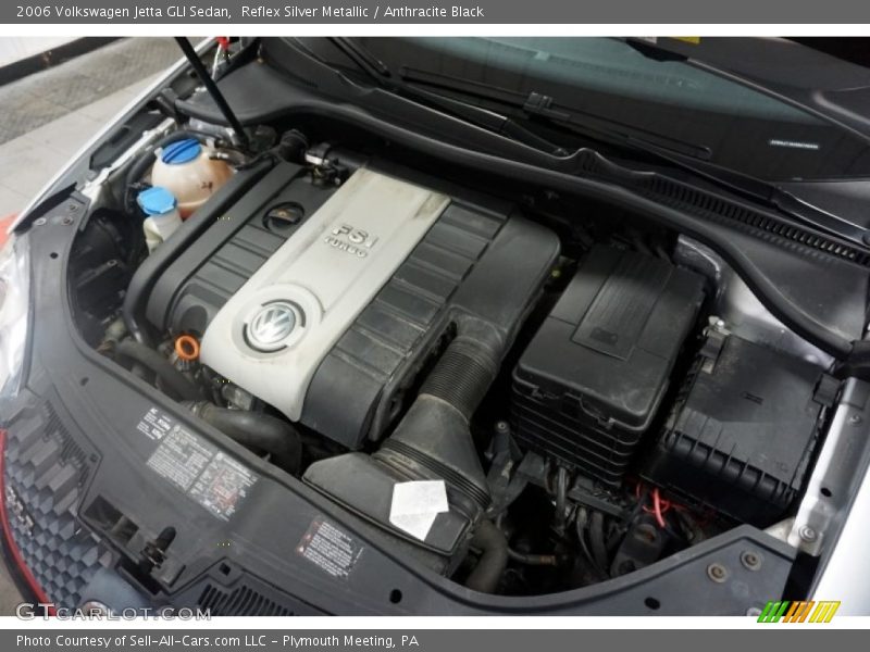 Reflex Silver Metallic / Anthracite Black 2006 Volkswagen Jetta GLI Sedan