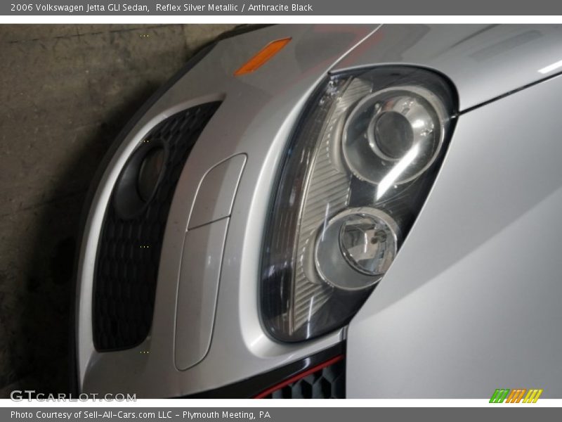 Reflex Silver Metallic / Anthracite Black 2006 Volkswagen Jetta GLI Sedan