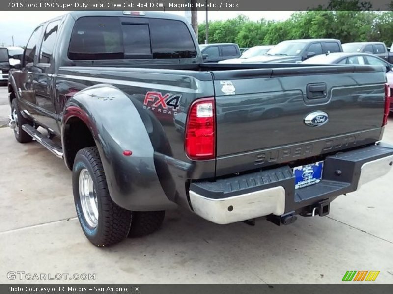 Magnetic Metallic / Black 2016 Ford F350 Super Duty Lariat Crew Cab 4x4 DRW