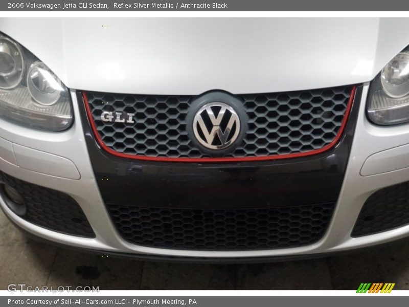 Reflex Silver Metallic / Anthracite Black 2006 Volkswagen Jetta GLI Sedan