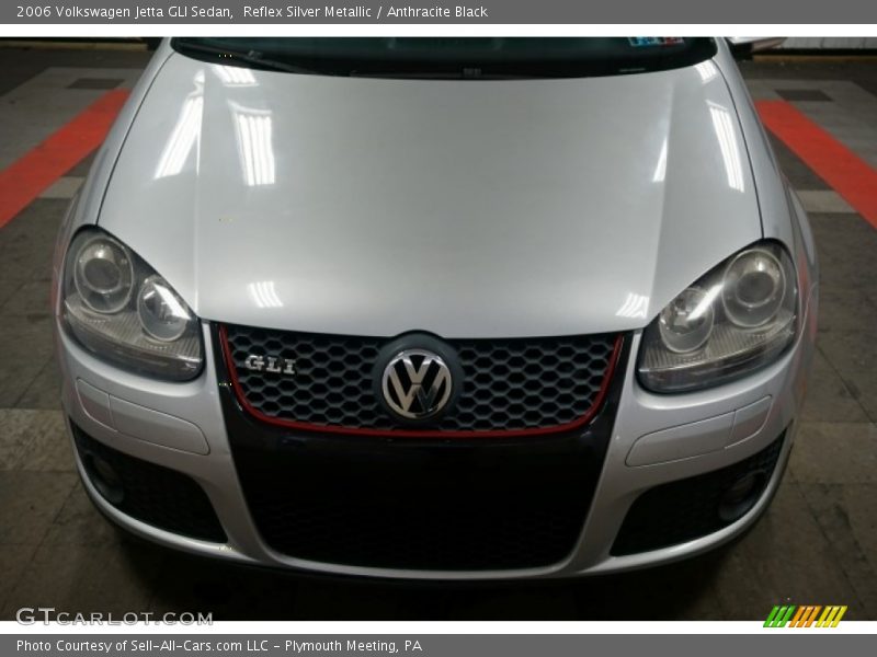 Reflex Silver Metallic / Anthracite Black 2006 Volkswagen Jetta GLI Sedan