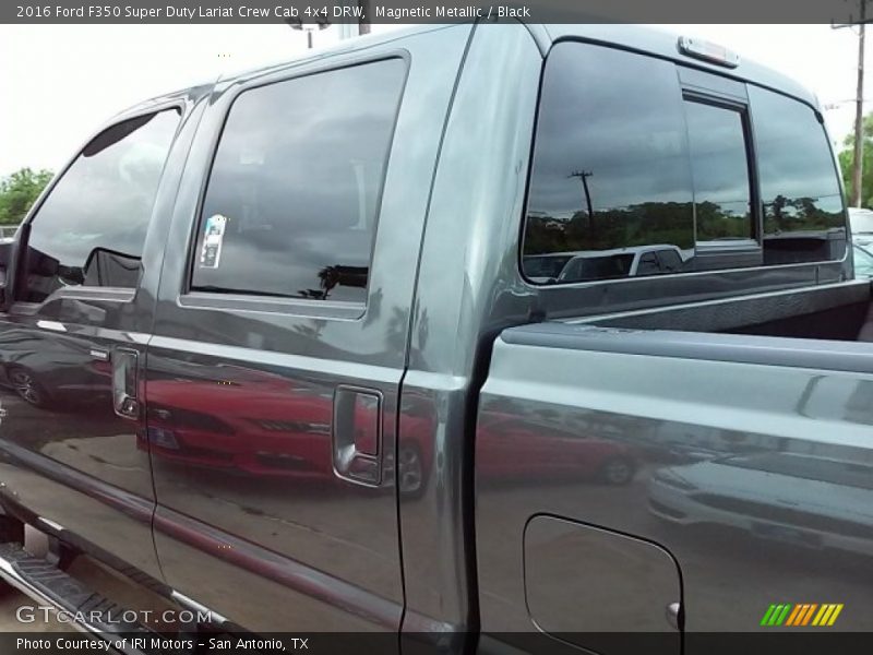 Magnetic Metallic / Black 2016 Ford F350 Super Duty Lariat Crew Cab 4x4 DRW