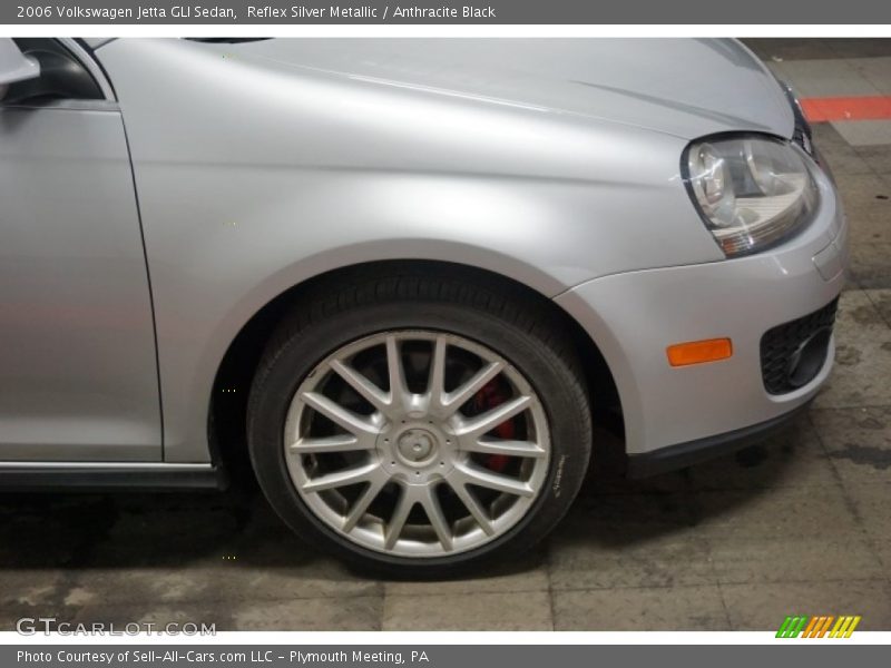 Reflex Silver Metallic / Anthracite Black 2006 Volkswagen Jetta GLI Sedan