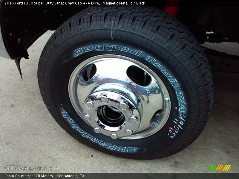 Magnetic Metallic / Black 2016 Ford F350 Super Duty Lariat Crew Cab 4x4 DRW