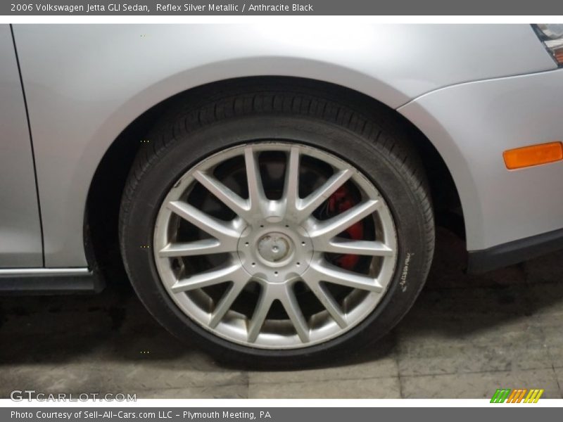 Reflex Silver Metallic / Anthracite Black 2006 Volkswagen Jetta GLI Sedan