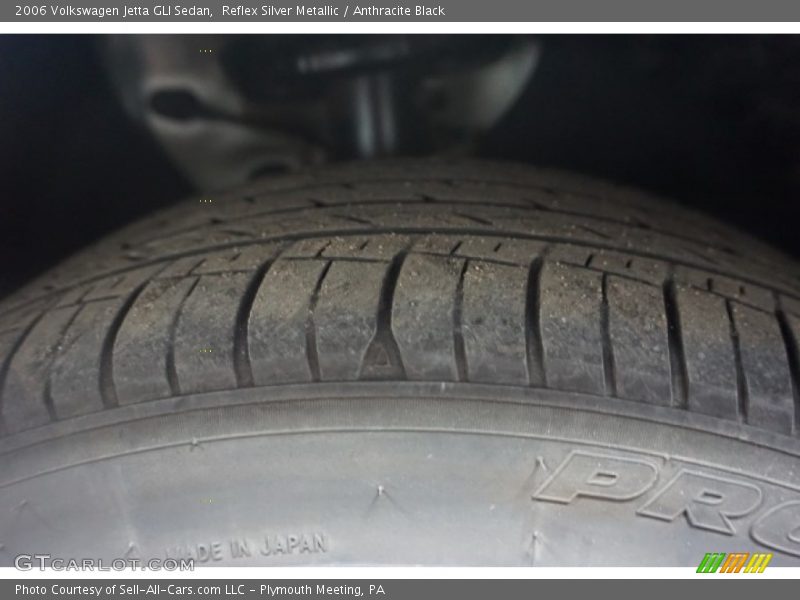 Reflex Silver Metallic / Anthracite Black 2006 Volkswagen Jetta GLI Sedan